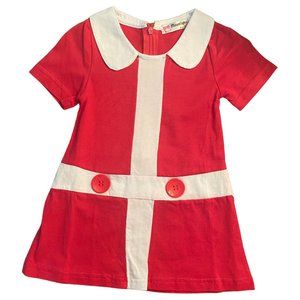 2T Pink and White Dress